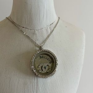 Repurposed Rhinestone Necklace
